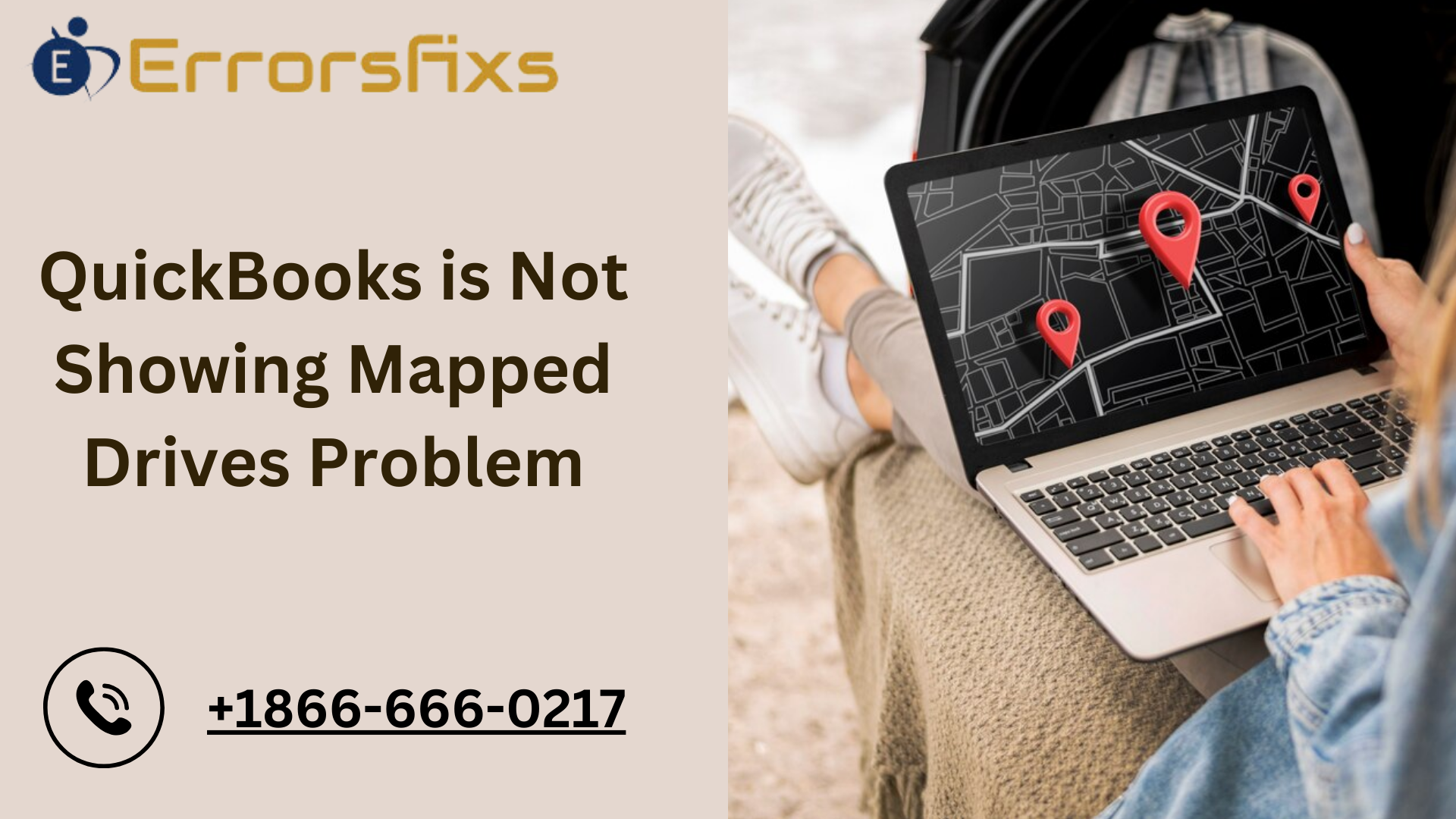 quickbooks not showing mapped drives