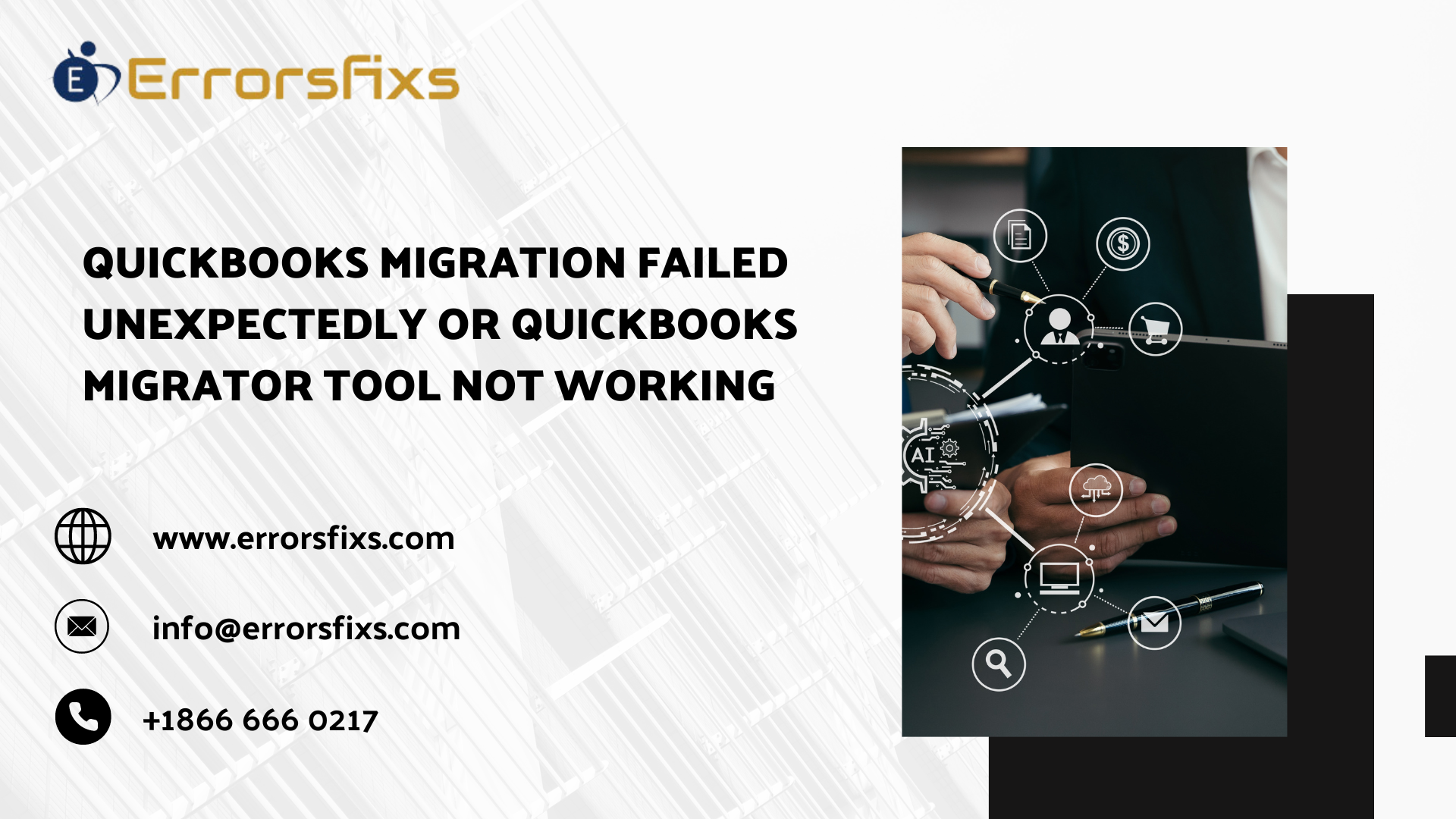 QuickBooks Migration Failed Unexpectedly or QuickBooks Migrator Tool Not Working